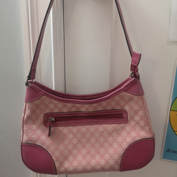 Liz Claiborne Pink Purse & Clutch - Picture 2 of 8